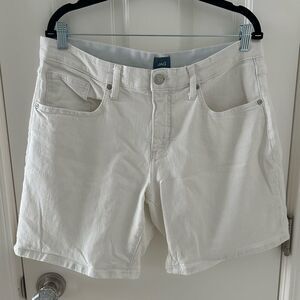 Jag Jeans Alex Boyfriend‎ Short White Denim Shorts Size 12